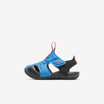 Nike Sunray Protect 2 - Sandaler - Blå/Sort/LyseRød | DK-21155